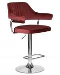 Стул барный DOBRIN CHARLY (винный велюр (MJ9-35))