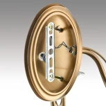 Бра Lumion Incanto 8033/2W металл/стекло, медь/прозрачный E14 2*40W 220V (подсвечник, свеча)