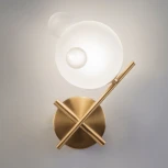 Бра Freya Flaty FR5374WL-01BS (220V, шар)