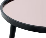 Стол журнальный Focus 500 ОГОГО (арт.571244), (МДФ,Зеркало/Бронзовый,Черный)