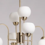 Потолочная люстра на штанге De City Оливия 306016208 (220V, шарики)