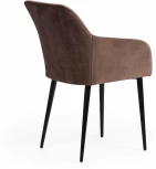 Кресло BREMO (mod. 708) / 2 шт. в упаковке Tetchair (Ткань,Металл/Коричневый,Черный) арт.24525