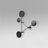 Бра Iride Bernhardt Dots 140 Cm Black ImperiumLoft Dots-201 (168483-26) (LED, 220V)