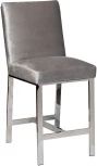 Барный стул Garda Decor GY-C8121-LGR (Хром/Светло-серый)