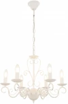 Подвесная люстра Arte Milano AM341369 341369/6 WT (220V, на цепи, подсвечник, свеча)