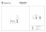 Бра Freya Luciana FR2003WL-01CH