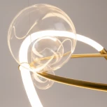 Подвесной светильник с гибким неоном Maytoni Oasis MOD289PL-L53BS3K (LED, 220V, на тросе)