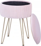 Пуф Астор светло-розовый Stool Group арт.УТ000039498