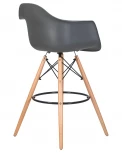 Стул барный DAW BAR (ножки светлый бук, цвет серый)