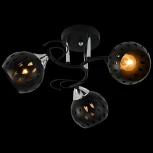 Потолочная люстра на штанге Reluce 01314-0.3-03 BK+CR (220V)