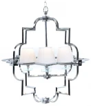 Подвесная люстра Lumina Deco LDP 8020-4 CHR+WT