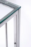 Консольный стол AllConsoles 1021-CS clear серебряный