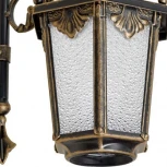 Настенный фонарь уличный Кузнечное дело Ретро 35-001-ЧЗ (220V, ковка, под старину, IP54)