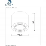 Накладной точечный светильник Lucide Opax 33956/05/31