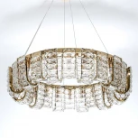 Подвесная люстра хрустальная Modelux MODELUX ML.755.24 GD