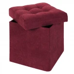 Пуфик Dreambag складной Бордовый Велюр 13559
