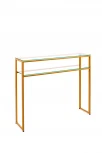Консольный стол AllConsoles 1042-CG clear золотой