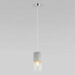 Подвесной светильник Eurosvet Hosk в стиле лофт 50233/1 серебро (220V, на проводе)