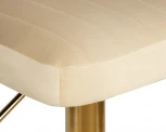 Стул барный DOBRIN CHARLY GOLD (бежевый велюр (MJ9-10)) 5019_Golden-LM 5019_Golden-LM, цвет сиденья бежевый (MJ9-10), основания золото