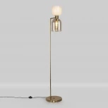 Торшер Eurosvet Tandem 01085/2 латунь (220V, выключатель)