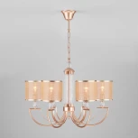 Подвесная люстра Eurosvet Licata 60099/6 перламутровое золото