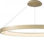 Подвесной светильник Mantra Niseko 8647 (регулировка яркости, LED, 220V, пульт управления, на тросе, кольцо)