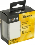 Розетка USB Type A+С (белый) Stekker Эмили 49879