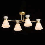 Потолочная люстра на штанге DeMarkt Дэла 635015704 (220V)