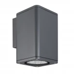 Светильник уличный настенный LGD-EVO-WALL-S100x100-12W Warm3000 (GR, 44 deg, 230V) (Arlight, IP54 Металл) 046193 (LED)