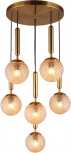 Подвесной светильник Aployt Shantal APL.766.03.06 (220V, на проводе, шарики)
