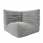 Диван Dreambag Маршмеллоу Серый Угловая секция 7513200