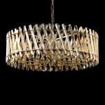 Подвесная люстра Citilux Ингвар CL334293 (220V, хрусталь, на цепи, круглые)