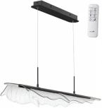 Подвесной светильник Novotech Foglio 359323 черный диммируемый, с ПДУ IP20 LED 36W 220V (на проводе)