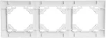 Рамка на 3 поста (белый) Stekker Эрна Элегант 49631