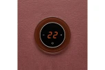 Терморегулятор AURA RONDA 8017 BROWN DARK (ТЕМНЫЙ КОРИЧНЕВЫЙ)