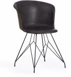 Стул KRANZ (mod. 9322М) экокожа / пластик , 53 х 55 45 76,5, Grey (Cерый) 7 Olive (Оливковый) 19 черный Tetchair 15518