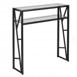 Консольный стол AllConsoles 1094-CB grey черный муар