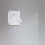 Настенный светильник (бра) Ios 176 3000К 9Вт IP 20 LED Maytoni Technical C175-WL-01-6W-W (220V, выключатель)