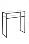 Консольный стол AllConsoles 1043-CB clear черный муар