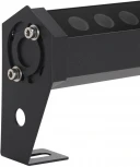 Архитектурная подсветка линейная IP65 Odeon Light Graze 7040/22WL черный/металл поворотная на 180 LED 12W 3000K 220V