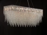 Подвесная люстра хрустальная Newport 10900 10932/C (220V, на тросе)
