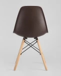 Стул Stool Group Eames DSW коричневый x4 УТ000005350