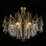 Потолочная люстра на штанге Citilux Селена CL302183 (220V, хрусталь)