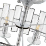 Потолочная люстра хрустальная на штанге Arte Milano Sorrento-4209 374209/6/80/470 CR (220V)