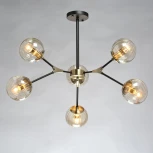 Потолочная люстра на штанге DeMarkt Гамбург 605016206 (220V, шарики)