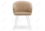 Стул Woodville на металлокаркасе Бэнбу velutto 05 / белый 462398