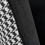 Стул Leo чёрный с жаккардом Bradex Home RF 0267