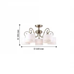 Потолочная люстра F-Promo Romani 2198-5U