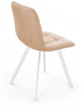 Стул UNO, бархат бежевый 5/ белый профиль Top Concept UNO 76903