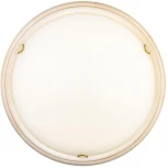 Настенно-потолочный светильник Sonex Provence 7605/DL SNOK SN стекло/белое/кремовый/бронза LED 48Вт 4000K D460 IP20